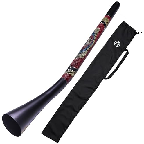 Didgeridoo Synthetic Wide Bell 143cm – Didgeridoo mit breitem Klangbecher für eine tiefe Resonanz