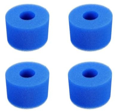 FMJZJF Filtro di ricambio tipo S1 Spa per Intex PureSpa, cartucce in spugna in schiuma lavabile e riutilizzabile, in schiuma biologica per vasca idromassaggio e piscina, compatibile con Intex 29001E