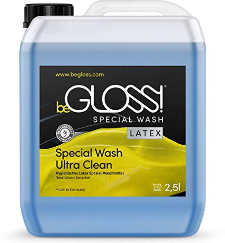 beGLOSS Special Wash 2500 ML - Latex Waschmittel Pflege Reiniger für Gummi & Latex Kleidung