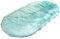 HotYou Faux Lammfell Schaffell Teppich Ellipse Kunstfell Dekofell Lammfellimitat Teppich Longhair Fell Nachahmung Wolle Bettvorleger Sofa Matte,Hellblau,40 * 60CM