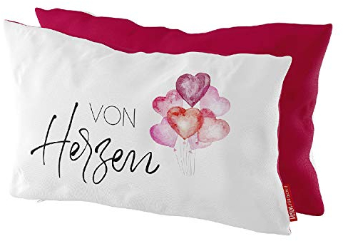 La Vida Kissen von Herzen 25x40cm (1 Stück)