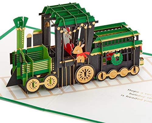 Hallmark Signature Paper Wonder Pop Up Weihnachtskarte (Weihnachtszug)