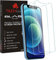 TECHGEAR [2 Pack GLASS Edition for iPhone 12, iPhone 12 Pro 6.1 Tempered Glass Screen Protector Cover [2.5D Round Edge] [9H Hardness] [Crystal Clarity] [Scratch-Resistant] [No-Bubble]
