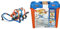 Hot Wheels FTB65 - Action Korkenzieher Crash Trackset und Rennbahn mit 3 Loopings und Beschleuniger für Spielzeugautos & GGP93 - Track Builder Mega Stunt Box mit Tracksets und Zubehör inkl. 2 Autos
