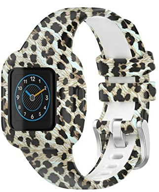 Tyogeephy Kompatibel mit Garmin Vivofit Jr. 3 Armband für Kinder, Weich Sport Silikon Armbänder Kompatibel mit GarminFit Jr. 3 Schwimmfreundlich Einstellbar Ersatz Jungen Mädchen