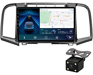 9 Reproductor Multimedia Para Coche Pantalla Tactil, Para Toyota Venza 2008-2016 Con Cámara De Visión Trasera, Soporte Bluetooth/WIFI/FM Radio/SWC/Carplay/Navegacion/Dab+,Without jbl,M300S 3G+32G