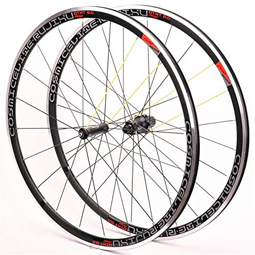 Rennrad Laufradsatz 700c Felge 30mm Schnellspannräder C/V Bremse für 7 8 9 10 11 Geschwindigkeit Kassette 1600g Cruiser Fahrradräder