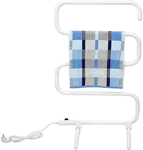 Toallero Calentador Independiente, Calentador De Toallas Eléctrico En Forma De S, Radiador De Toallas Termostático Portátil De Bajo Carbono, Adecuado Para Baño Centro De Baño De Hotel Decoration