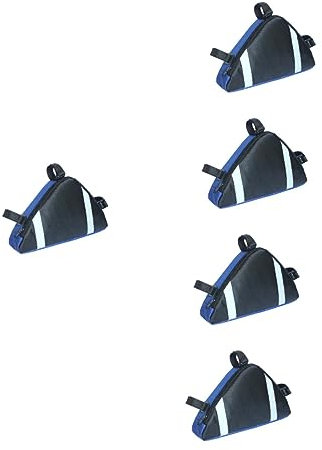 YARNOW 5St Fahrrad dreieck Tasche Bohnenbeutel Multi praktische Fahrradtasche professionelle Fahrradtaschen Lagerung Rahmentasche Liang Bao Zubehör dreieckige Tasche Polyester