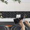 Fantasnight Tile Stickers Black, Marble Peel and Stick Tiles 20x10cm 10pcs, Waterproof Self Adhesive Wall Tiles Vinyl, Stick On Wall Tiles for Kitchen Backsplash and Bathroom