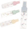 minkissy 4piezas Botellas Spray Vacías De Plástico Portátiles Para Viaje Rellenables Y Reutilizables Cosméticos Y Líquidos