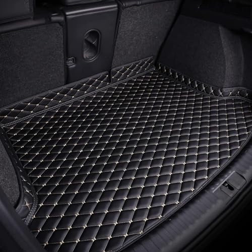 LyTTuu Auto Alfombrillas Maletero para BMW 1 Series Convertible E88 (Without Net on The Right Side) 2007-2014, Maletero Trasero Alfombra Bandeja Forro Encargo Impermeable Antideslizante Accesorios