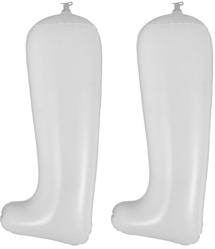 PartyKindom Inflatable Boot Shaper Reusable Keeper Lightweight Portable Shoe Trees for Long Shaft Leather Boots Display and Storage Preventing Bending and Creasing