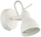 Unique Industrial Designed Matt White Switched Wall Spot Light Adjustable in All Directions by Happy Homewares