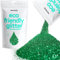 Biodegradable Glitter Emerald Green Eco Friendly Plant-Based Bio Fine for Face Body Hair Craft Resin Festival Makeup Eyeshadow 100g / 3.5oz