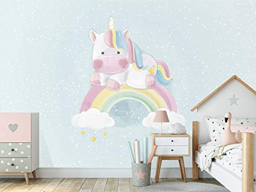 Oedim Children's Photo Wallpaper and Vinyl Wallpaper for Unicorn Wallpaper, Mural | Children's Wallpaper | Dining Rooms, Living Rooms, Rooms 500x300cm
