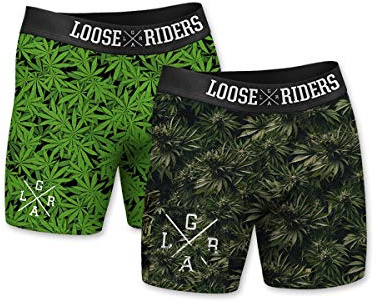 Loose Riders Boxer-Short Grün Gr. S