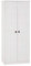 IDIMEX Armoire RESIDENCIA pin Massif, penderie pour vêtements Style Mexicain avec 2 Portes battantes, lasuré Blanc