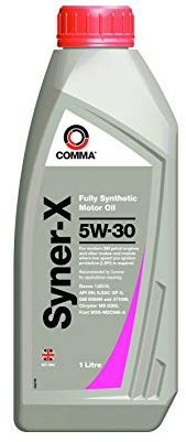 COMMA Motoröl 5W-30 Vollsynthetiköl Motor Öl API SP Syner X 1L Kompatibel mit OPEL Corsa D Schrägheck S07 INSIGNIA Caravan Mokka/Mokka X J13 Astra J Sports Tourer P10 ASTRA J ZAFIRA TOURER C P12