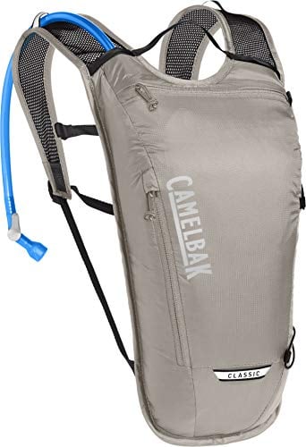 CAMELBAK 3090867 Unisex – Erwachsene Classic Light Trinkrucksack, Aluminium/Black, One Size