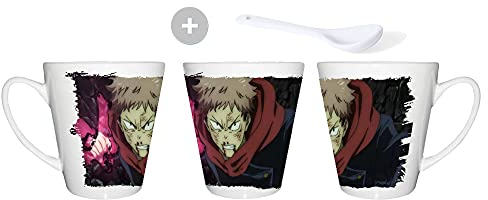MERCHANDMANIA TAZA CONICA JUJUTSU KAISEN YUJI ITADORI HEROE conic mug