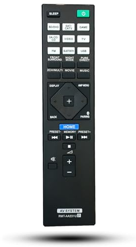 Replacement Remote Control for Sony STR-DN1080 AV Receiver