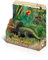Tachan Dinosaurio Triceratops con Sonidos Realistas, Luces, Color Verde