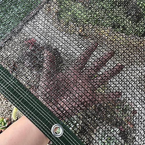 AWSAD Sonnenschutz Netz 70% Sonnenschutz Schattierungsnetz UVbeständiges Netz Gewächshaus Schatten Netz Leicht und Haltbarkeit für Pergola, Garten, Hühnerstall (Color : Green, Size : 3x4m)