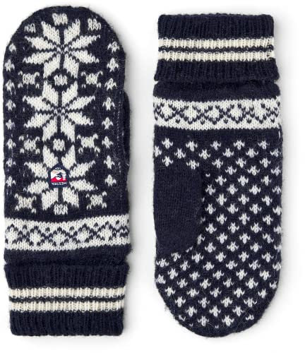 HESTRA Jungen Kid's Nordic Junior Mitt Handschuhe Blau 5