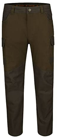STEIGER Percussion Warme Jagdhose Herren Herbst Winter mit Fleece gefütterte Ansitzhose (56)