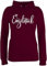 Pullover Damen Hoodie Frauen - Valentinstag Partner Liebe - Einzelstück I - XXL - Burgundrot - Valentinstagsgeschenk für ihn lustig Valentines Day Gifts walentinstag Love Hoody Geschenk partnerin
