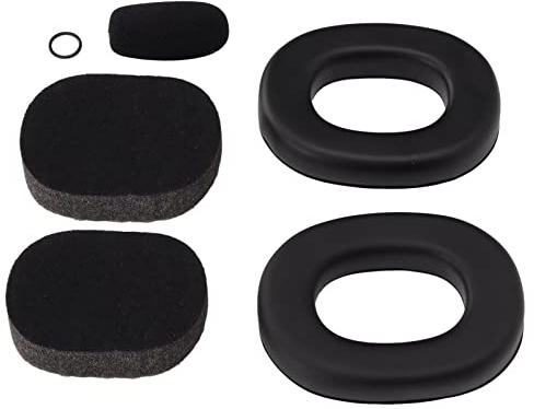 Cache-oreilles en silicone pour casque d'aviation, réduction du bruit, compatible avec les casques David Clark, Avcomm, Pilot USA, ASA, Flightcom