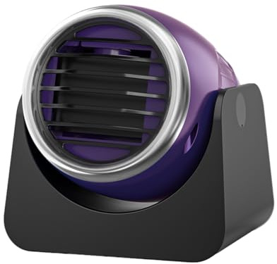 Riloer Auto-Enteiserhitzer, 12 V, 140 W, 10 A, automatischer Scheibenentfroster, tragbarer Auto-Heizlüfter, Violett