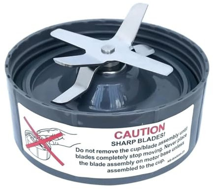 Generic Replacement Extractor Cross Steel 6 Blade Base Fit For NutriBullet PRO 600W 900W, IN0180