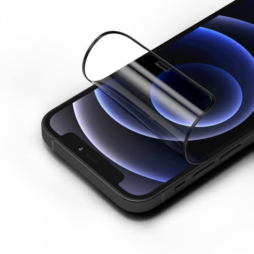 RhinoShield Protection d'écran PRO transparente compatible avec [iPhone 12 mini] | Résistance renforcée contre les chocs, les rayures, anti-statique, anti-lumière bleue, outil d'installation inclus.