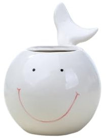 LUZZILE Macetas de Barro para Plantas Macetas de cerámica suculentas, macetas de jardinería doméstica, macetas Creativas pintadas a Mano Macetas para Plantas