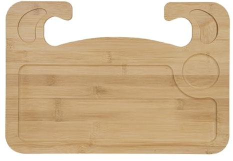 Steering Wheel Tray - Steering Wheel Laptop Holder | Car Steering Wheel Tray Laptop Table Mount Desk Eating Food Stand, Multipurpose Travel Car Accessories, Car Steering Wheel Desk for Laptop, Food