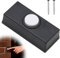 Wired Door Bell Push Button 2 Wire 240V 0.5A Doorbell Switch Button Replacement, Wall Mounted Weatherproof Plastic Button Fits Most Doorbell Chimes for Home Garage Warehouse(5.5cm, Black)