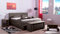 Boxspringbett Rico 240x220, W-Grey, 7-Zohnen Taschenfederkernmatratze, Komfortschaum - Inklusive Aufbau - Deutscher Hersteller