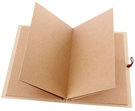 Garneck Fotobuch Aus Kraftpapier 18-fach Gefaltet Für Hochzeit Abschluss Geburtstag Jahrestag Personalisiert