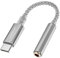 LAMSCAT USB C auf Klinke Kopfhörer Adapter, USB C auf 3.5mm Klinke Adapter Audio für Samsung Galaxy, Huawei und mehr (C-3.5MM-384KHz/32bit)