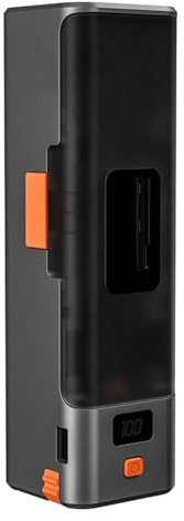 OURHZTB Pocket 3 Fast Charging Case Compatible for DJI Osmo Pocket 3 Camera, Multifunctional 9000mAh Large Capacity Battery Quick Charger with Digital Display, with Charging Cable and Wrist Strap