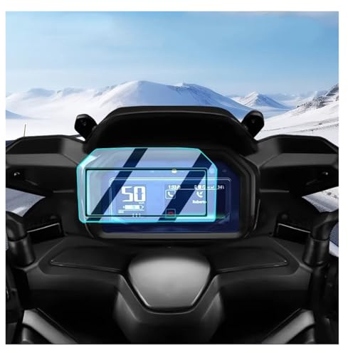 Proteggi Schermo Moto Per XMAX 300 2025 Pellicola Protettiva Per Strumenti Per Moto Pellicola Protettiva Antigraffio Pellicola Protettiva Per Schermo Cruscotto(2 pieces)