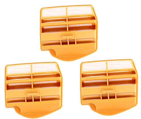 AISEN 3x Luftfilter passend für Husqvarna 445 450 Kettensäge Ersetzt 544080802