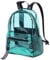 TINYAT Holographic transparenter Mehrfarbenrucksack superweiche PVC-Mädchenmode Rucksack Unisexeinkaufsabendessen Datierung, T9051