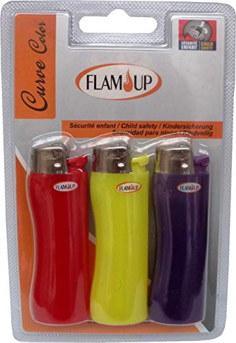 Flam'Up Feuerzeug, 3 Stück