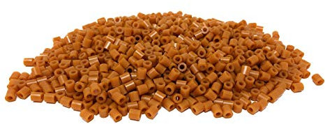 WS UK 1000 Pack Fuse Beads 5mm Midi - works like Hama Beads [Brown]