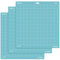AIRCUT Schneidematte für Cricut Maker/Explore Air 2/Air/One (30,5 x 30,5 cm, 3 Matten) leicht klebend Blau Quilten Cricket Schneidematten Ersatzzubehör für Cricut