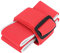 Porte-Skis à l'épaule, Boucle réglable Sangle de Ski à Large Sangle Pratique, Conception rembourrée à Crochet et Boucle pour bâtons de Ski(Red)