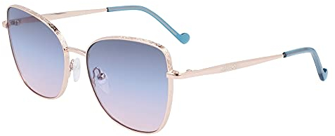 Liu Jo LJ141S ROSE GOLD/BLUE SHADED 55/17/140 Damenbrillen Sonnenbrillen